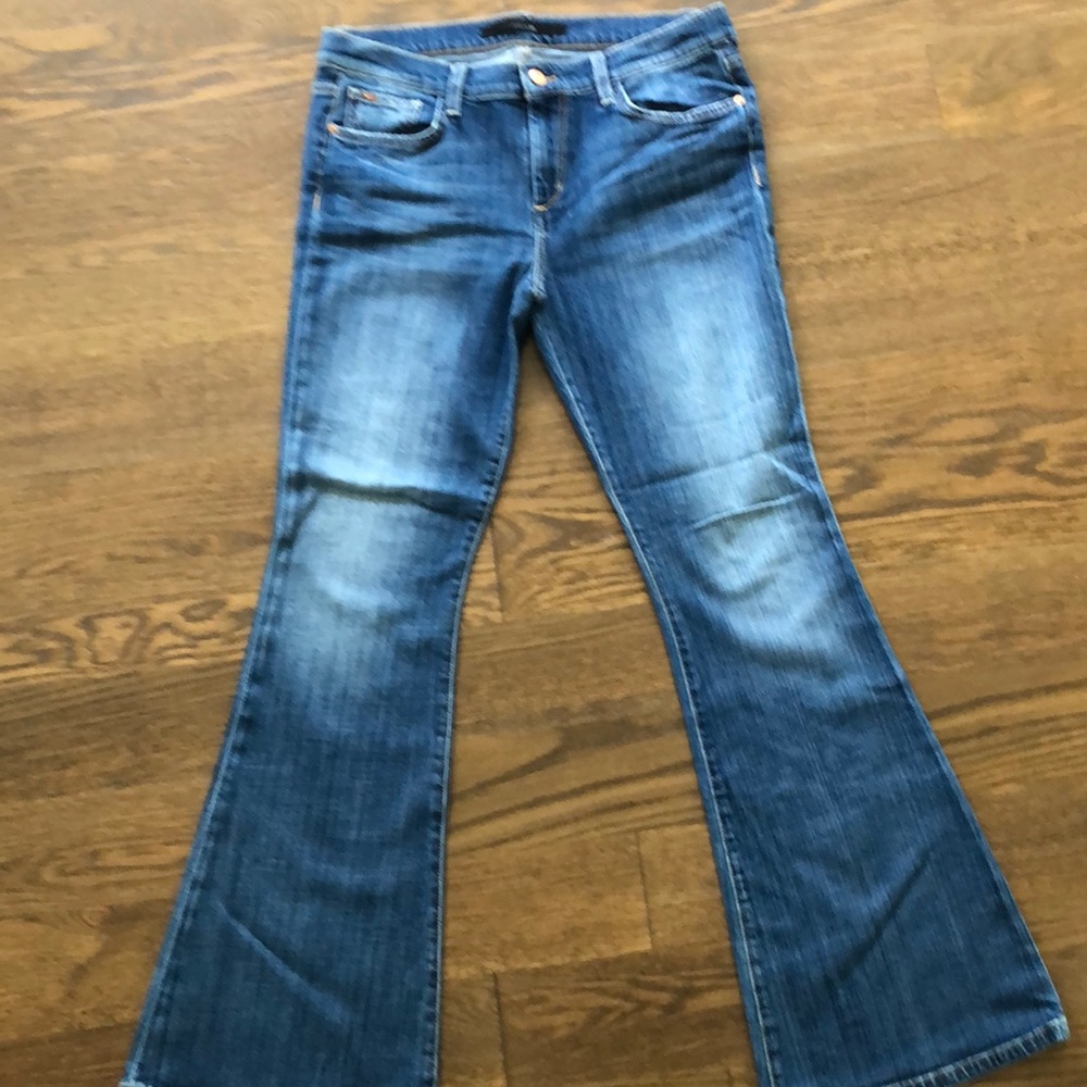 Joe’s wide flare jeans